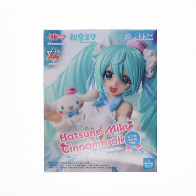 [FIG] 初音ミク×シナモロール 初音ミクシリーズ Luminasta『初音ミク×シナモロール』ホワイトドレスVer. フィギュア プライズ(1115674) セガ