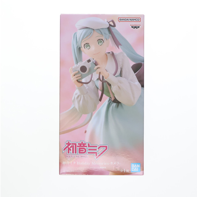 [FIG] 初音ミク HATSUNE MIKU Holiday Memories-カメラ- フィギュア プライズ(2744262) バンプレスト