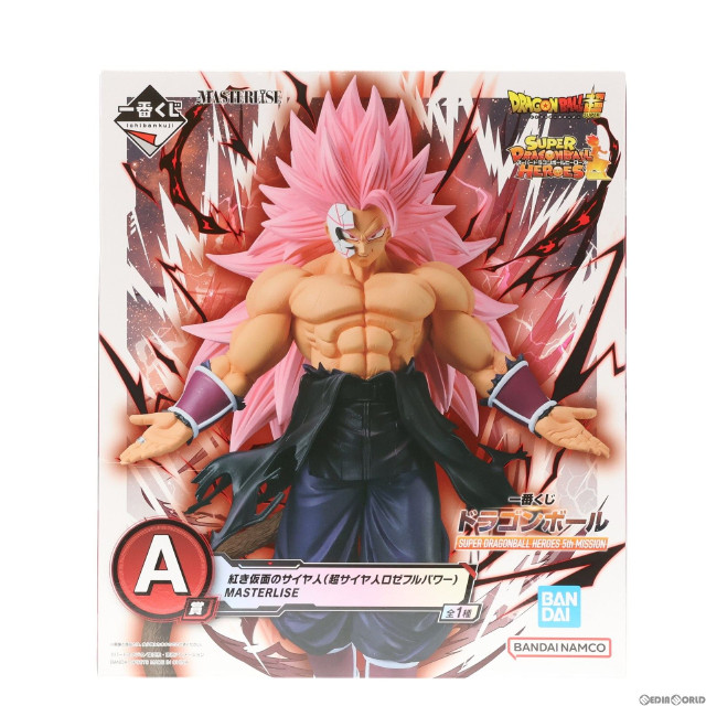 [FIG]A賞 紅き仮面のサイヤ人(超サイヤ人ロゼフルパワー) 一番くじ ドラゴンボール SUPER DRAGONBALL HEROES 5th MISSION MASTERLISE フィギュア プライズ バンダイスピリッツ