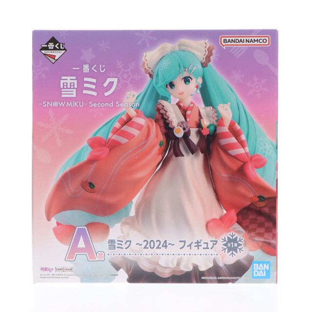 [FIG]A賞 雪ミク 〜2024〜 一番くじ 雪ミク 〜SNOW MIKU〜 Second Season フィギュア プライズ バンダイスピリッツ