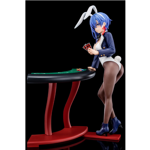 [FIG] 咲耶・ジークリンデ(さくや・じーくりんで) 瑠璃紺のバニーフィギュアwithぺろりシステム 聖剣学院の魔剣使い 1/6 完成品 フィギュア 日本コロムビア
