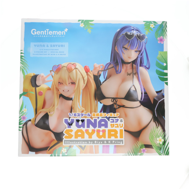 [FIG] ユナ&サユリ Illustration by Biya&K Pring 専用台座付き 2体セット 1/6 完成品 フィギュア ジェントルメン