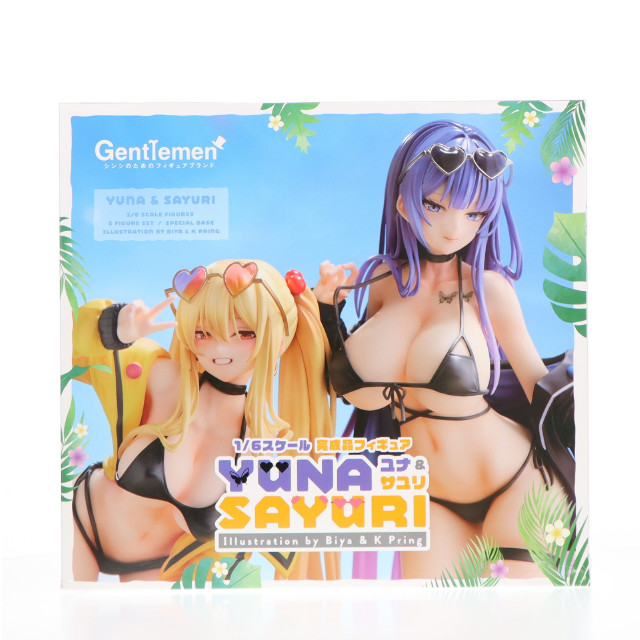 [FIG] FANZA限定特典付属 ユナ&サユリ Illustration by Biya&K Pring 専用台座付き 2体セット 1/6 完成品 フィギュア ジェントルメン