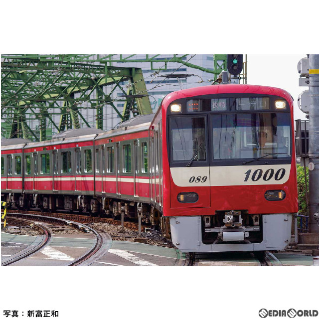 [RWM]30496 京急新1000形ステンレス車(SRアンテナ付き・1089編成) 8両編成セット(動力付き) Nゲージ 鉄道模型 GREENMAX(グリーンマックス)