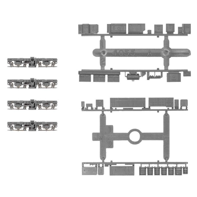 [RWM]8522 動力台車枠・床下機器セット A-36(FS345+4055A/JM) Nゲージ 鉄道模型 GREENMAX(グリーンマックス)