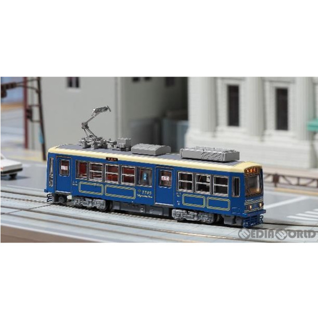 [RWM]NT170 東京都電 7700形 『7703 あお』(M車)(動力付き) Nゲージ 鉄道模型 MODEMO(モデモ/ハセガワ)