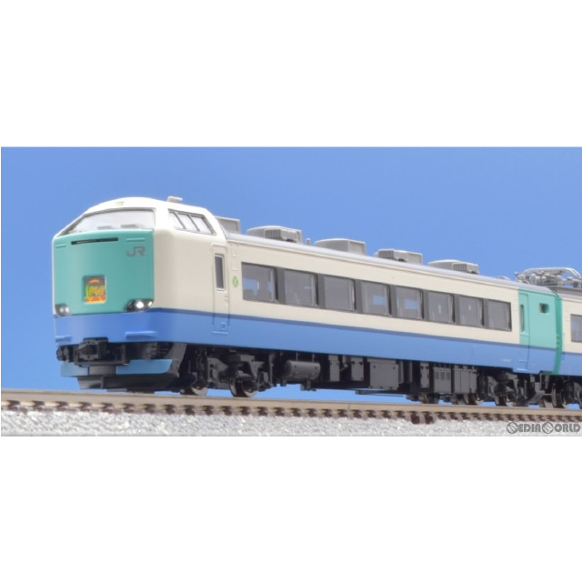 98801 JR 485-3000系特急電車(上沼垂色) 6両セット(動力付き) Nゲージ 
