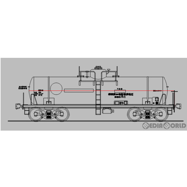 [RWM]6004391 国鉄 タキ4000形 タンク車 タイプB 組立キット HOゲージ 鉄道模型 ワールド工芸