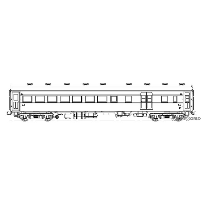 [RWM]TW61-03BR 国鉄 オハニ61ぶどう2号(動力無し) HOゲージ 鉄道模型 TRAMWAY(トラムウェイ)