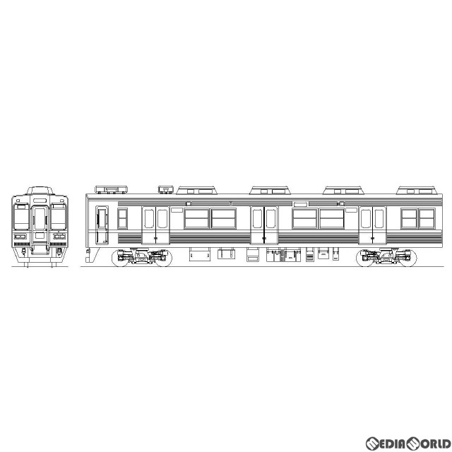 [RWM]京成3500形更新タイプ 増結2両キット(動力無し) HOゲージ 鉄道模型 Masterpiece(マスターピース)