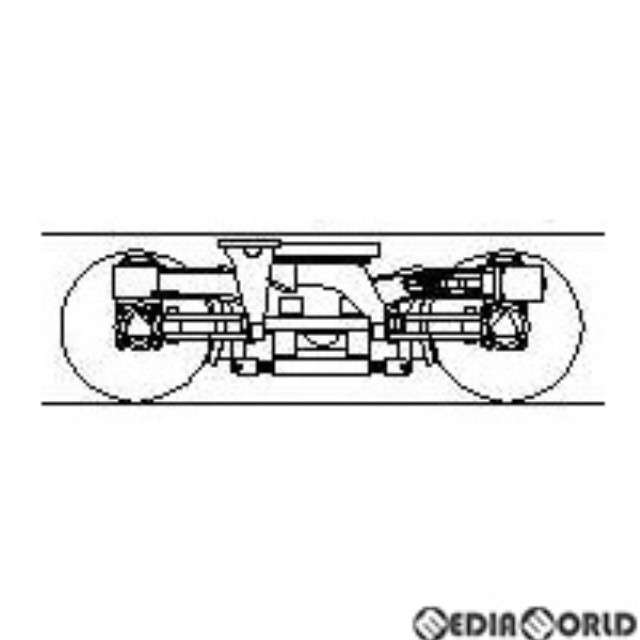 [RWM]FS389 台車枠 2両分 HOゲージ 鉄道模型 Masterpiece(マスターピース)