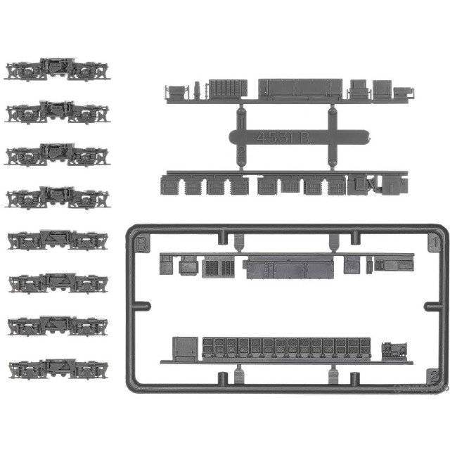 [RWM]8527 動力台車枠・床下機器セット A-40(KDタイプ/新KDタイプ(KD301)+4531BM/BM) Nゲージ 鉄道模型 GREENMAX(グリーンマックス)