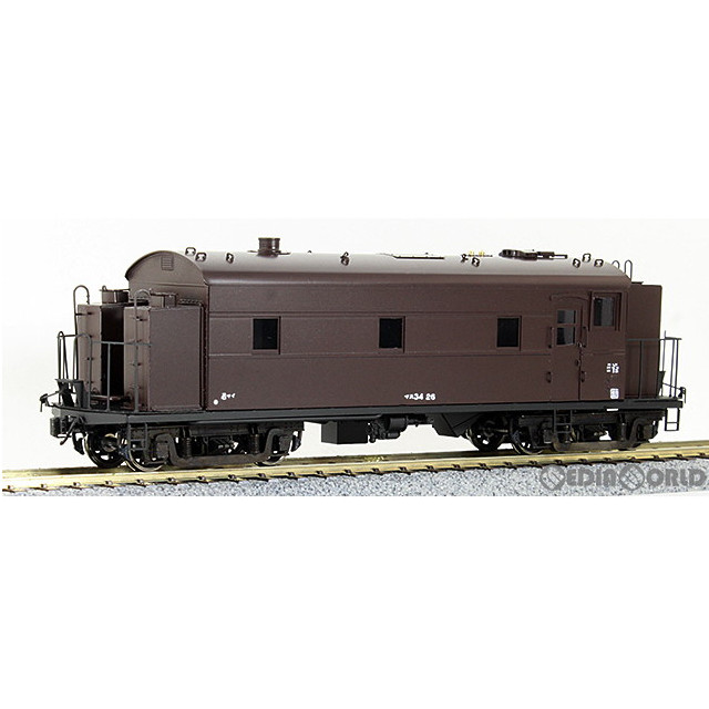 [RWM]6014388 特別企画品 国鉄 マヌ34 暖房車 後期原形タイプII リニューアル品 ぶどう2号 塗装済完成品(動力無し) HOゲージ 鉄道模型 ワールド工芸