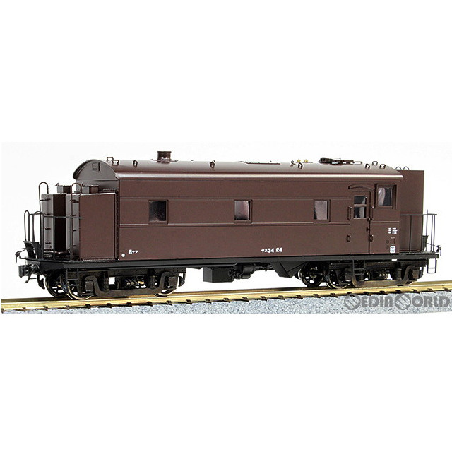 [RWM]6014389 特別企画品 国鉄 マヌ34 暖房車 後期増炭タイプII リニューアル品 ぶどう2号 塗装済完成品(動力無し) HOゲージ 鉄道模型 ワールド工芸