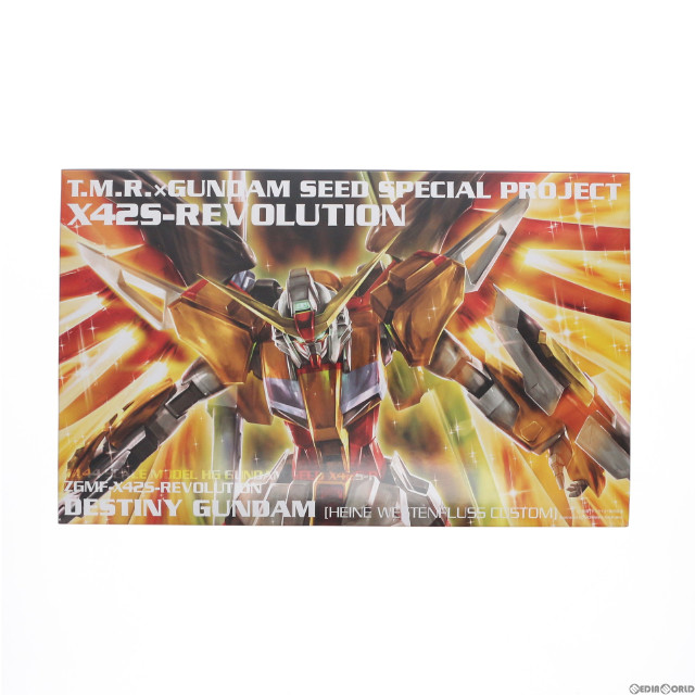 [PTM]特典3種付属 T.M.Revolution「X42S-REVOLUTION」初回生産限定盤A(HG 1/144 ハイネ専用デスティニーガンダム付属) 機動戦士ガンダムSEED DESTINY(シード デスティニー) プラモデル CD(ESCL-3400) ソニー・ミュージックエンタテインメント