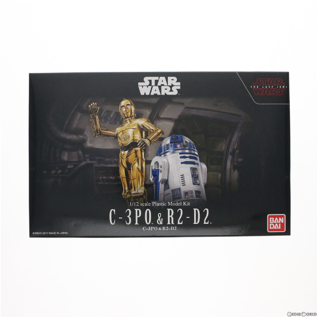 [PTM]1/12 C-3PO & R2-D2 STAR WARS(スター・ウォーズ) エピソード8/最後のジェダイ プラモデル バンダイ