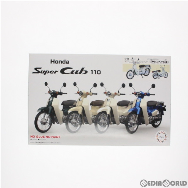 [PTM]1/12 ホンダ スーパーカブ110(バージンベージュ) 「NEXTシリーズ No.1 EX-1」 [141817] プラモデル フジミ模型(FUJIMI)