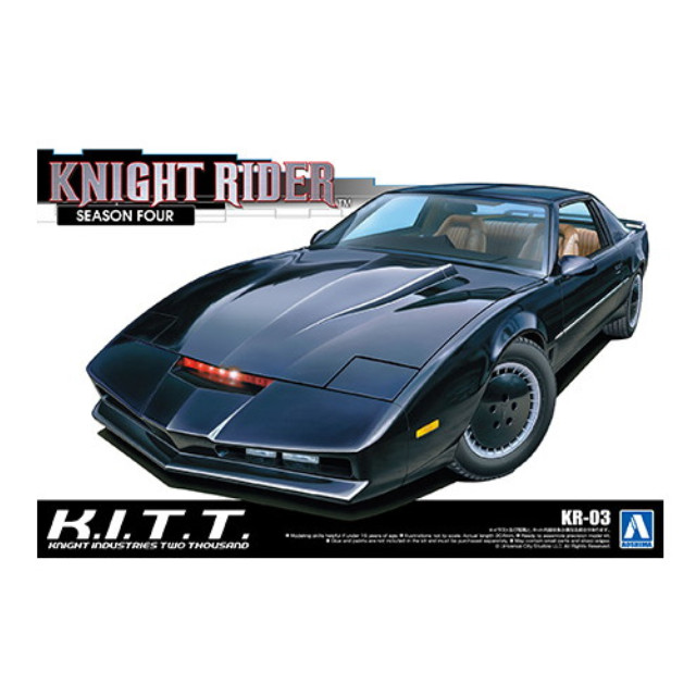 [PTM]1/24 ナイト 2000 K.I.T.T. シーズンIV 「ナイトライダー」 ムービーメカシリーズ No.KR-03 [063774] プラモデル アオシマ