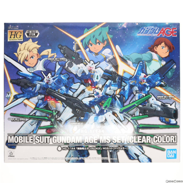 [PTM]1/144 HG 機動戦士ガンダムAGE MSセット(4機セット) クリアカラーVer. 「機動戦士ガンダムAGE」 [5061638] プラモデル バンダイスピリッツ