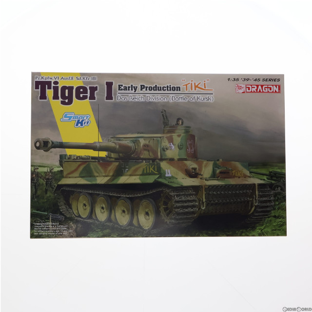 [PTM]1/35 WW.II ドイツ軍 ティーガーI 初期生産型 ダス・ライヒ師団 `TiKi` ハリコフの戦い [DR6885] プラモデル DRAGON(ドラゴン)