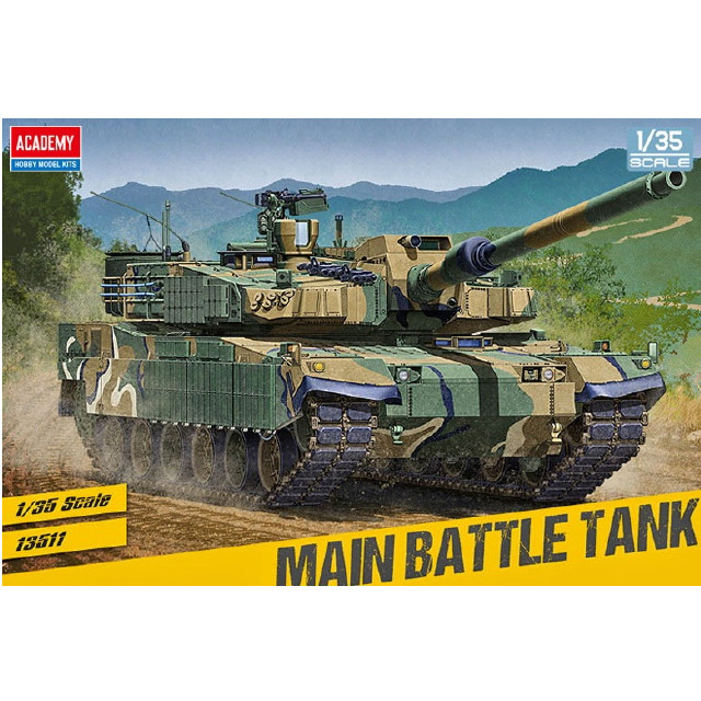 [PTM](再販)1/35 K2戦車 『ブラックパンサー』 プラモデル(13511) ACADEMY(アカデミー)