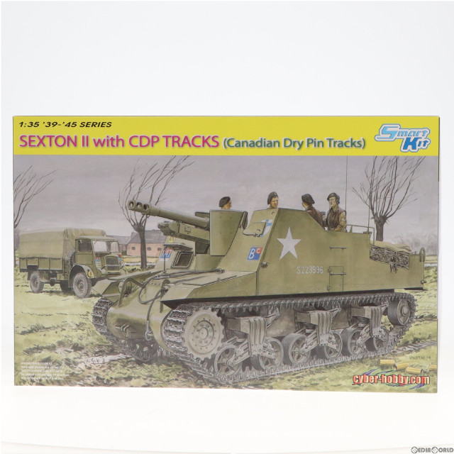 [PTM]39-’45 SERIES 1/35 SEXTON II with CDP TRACKS(Canadian Dry Pin Tracks) プラモデル(6793) サイバーホビー/ドラゴン(DRAGON)