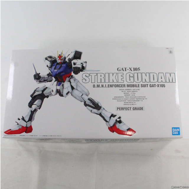 [PTM]PG 1/60 GAT-X105 ストライクガンダム 機動戦士ガンダムSEED(シード) プラモデル(5063054) バンダイスピリッツ