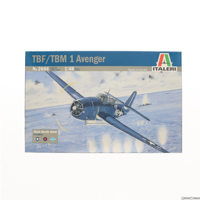 [PTM]1/48 TBF/TBM 1 Avenger プラモデル(2644) Italeri(イタレリ)