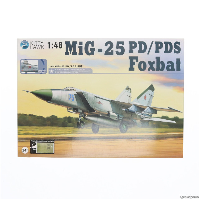 [PTM]1/48 MiG-25 PD/PDS Foxbat プラモデル(KH80119) KITTY HAWK MODEL(キティホークモデル)