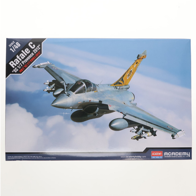 [PTM]1/48 ラファールC 『フランス空軍 第1戦闘飛行隊 プロヴァンス 2012』 プラモデル(12346) ACADEMY(アカデミー)