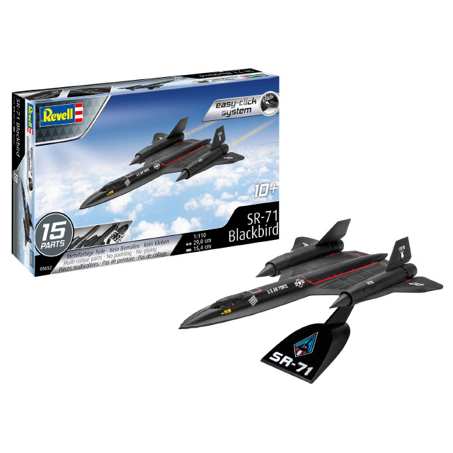 [PTM]1/110 ロッキード SR-71 ブラックバード [03652] プラモデル(03652) Revell(レベル)