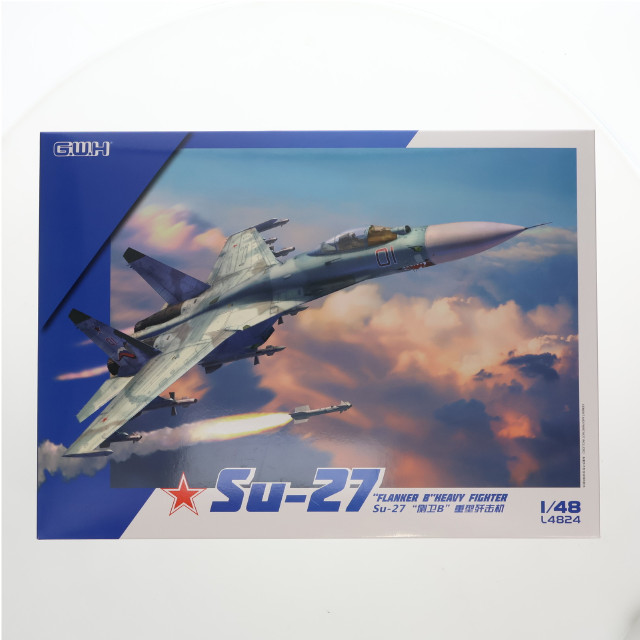 [PTM]1/48 Su-27 フランカーB プラモデル(L4824) グレートウォールホビー