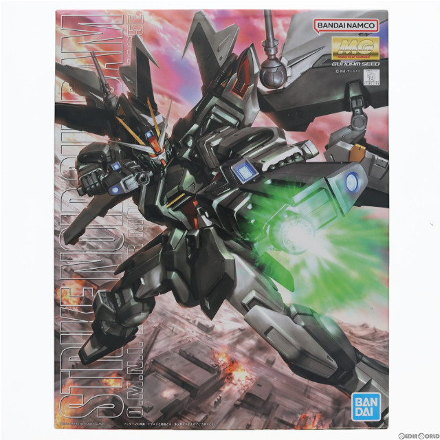 [PTM]1/100 MG GAT-X105E ストライクノワールガンダム 「機動戦士ガンダムSEED」 プラモデル(5064128) バンダイスピリッツ