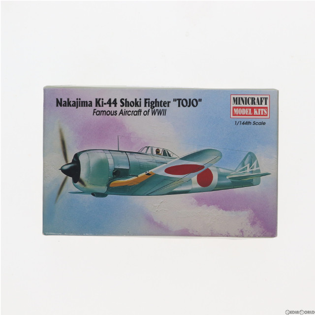 [PTM]1/144 Nakajima Ki-44 Shoki Fighter TOJO Famous Aircraft of WWII プラモデル(14438) ミニクラフト