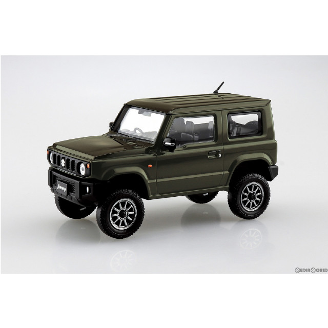 [PTM]ザ・スナップキット No.8-SP1 1/32 スズキ ジムニー カスタムホイール(ジャングルグリーン) プラモデル(066782) アオシマ