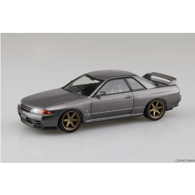 [PTM]ザ・スナップキット No.14-SP1 1/32 ニッサン R32スカイラインGT-R カスタムホイール(ガングレーメタリック) プラモデル(066348) アオシマ