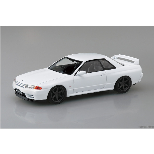 [PTM]ザ・スナップキット No.14-SP2 1/32 ニッサン R32スカイラインGT-R カスタムホイール(クリスタルホワイト) プラモデル(066355) アオシマ