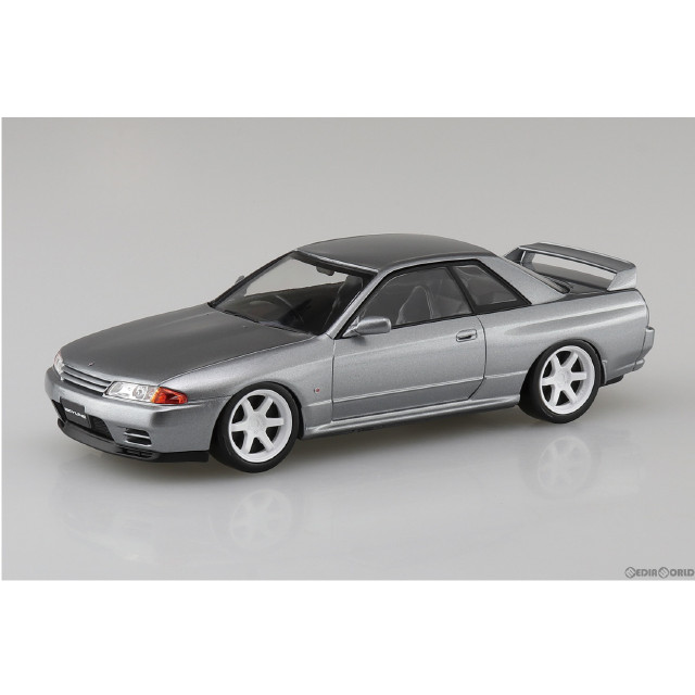 [PTM]ザ・スナップキット No.14-SP4 1/32 ニッサン R32スカイラインGT-R カスタムホイール(スパークシルバー) プラモデル(066379) アオシマ