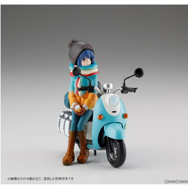 [PTM](再販)ARTPLA 1/24 志摩リンとバイクセット ゆるキャン△ プラモデル 海洋堂