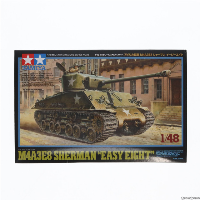 [PTM]ミリタリーミニチュアシリーズ No.95 1/48 アメリカ戦車 M4A3E8 シャーマン イージーエイト ディスプレイモデル プラモデル(32595) タミヤ