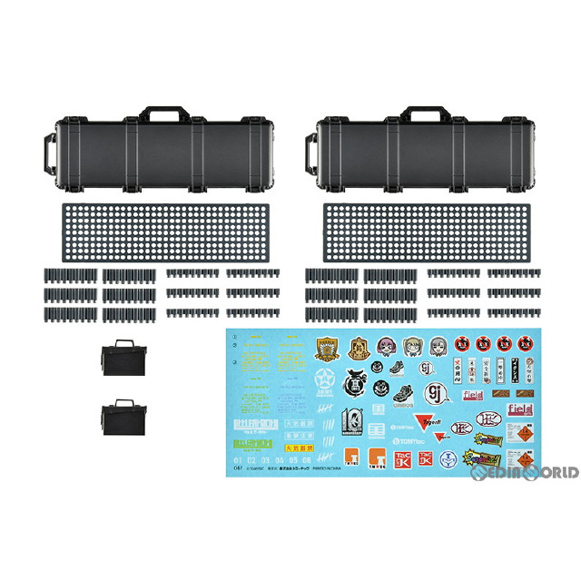 [PTM]LittleArmory(リトルアーモリー) LD047 1/12 ミリタリーハードケースC〜モジュール式インサート プラモデル(329916) TOMYTEC(トミーテック)