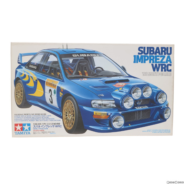 [PTM]スポーツカーシリーズ No.199 1/24 スバル インプレッサ WRC'98モンテカルロ仕様 ディスプレイモデル プラモデル(24199) タミヤ