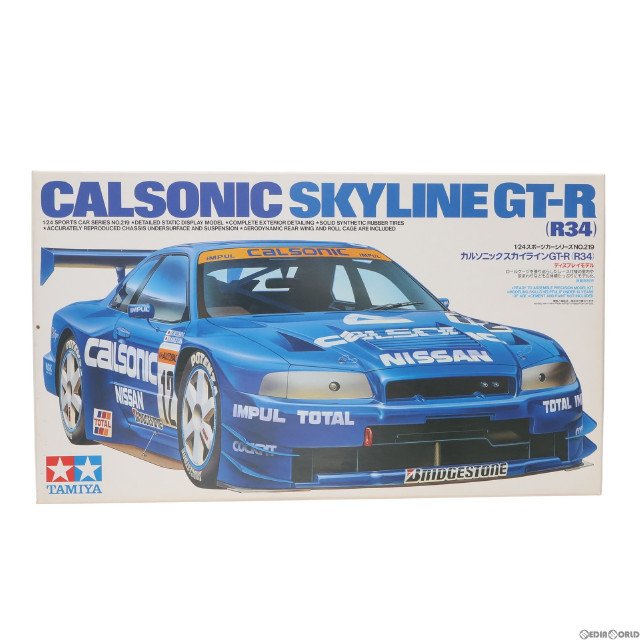 [PTM]スポーツカーシリーズ No.219 1/24 カルソニック スカイライン GT-R(R34) プラモデル(24219) タミヤ