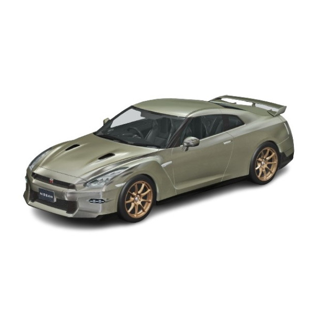 [PTM]初回生産特典付属 楽プラ スナップキット No.3-MJ 1/32 ニッサン R35 NISSAN GT-R 2024(ミレニアムジェイド) プラモデル(065457) アオシマ