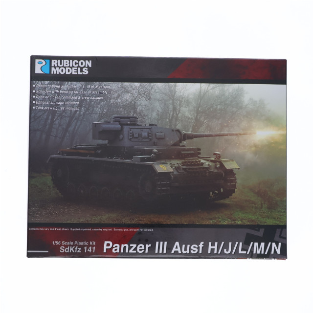 [PTM]1/56 III号戦車 H/J/L/M/N型 プラモデル(RB0092) RUBICON MODELS(ルビコンモデルス)