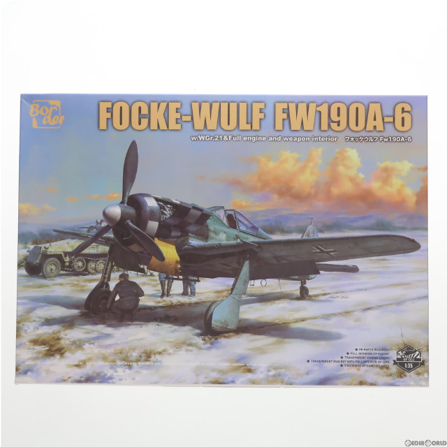 [PTM]1/35 フォッケウルフ FW190A-6 w/WGr.21 プラモデル(BF003) Border Model(ボーダーモデル)