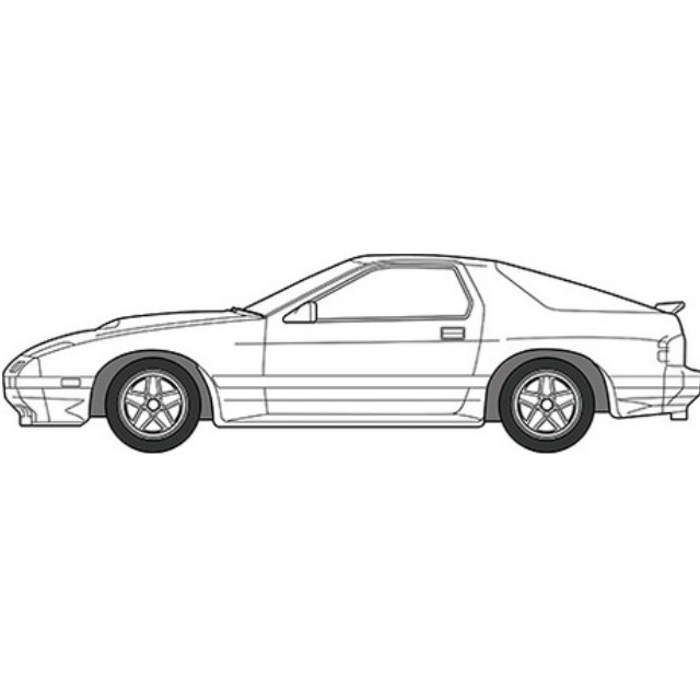 [PTM]ハイソカーシリーズ No.7 1/24 サバンナ RX-7 FC3S後期型(ハイソカーバージョン) プラモデル(04779) フジミ模型(FUJIMI)