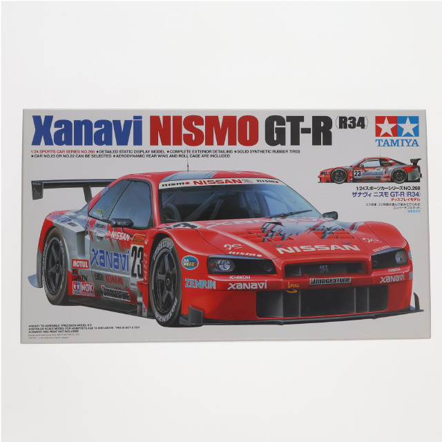 [PTM]スポーツカーシリーズ No.268 1/24 ザナヴィ ニスモ GT-R(R34) ディスプレイモデル プラモデル(24268) タミヤ