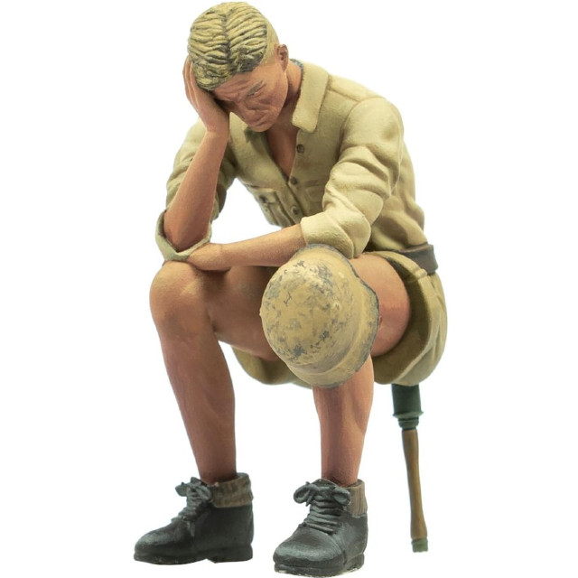 [PTM]1/35 手榴弾を椅子代わりにする兵士 ガレージキット プラモデル(LIANG-F006) LIANG(リアンモデル)