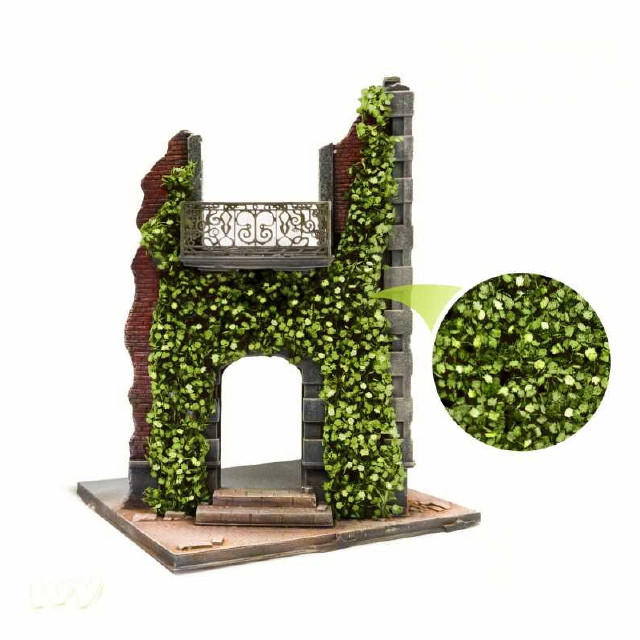 [PTM]ツタの植生シート ライトグリーン(夏のカエデの葉) 小 プラモデル用アクセサリ(GSWD-4641) Green Stuff World(グリーンスタッフワールド)